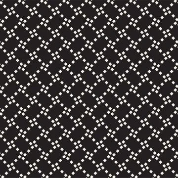 Crosshatch vector seamless geometric pattern. Crossed graphic rectangles ba.. Stockillustratie