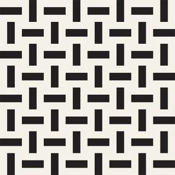 Crosshatch vector seamless geometric pattern. Crossed graphic rectangles ba.. イラスト素材
