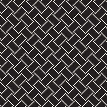 Crosshatch vector seamless geometric pattern. Crossed graphic rectangles back イラスト素材