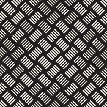 Crosshatch vector seamless geometric pattern. Crossed graphic rectangles back 库存插图