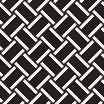 Crosshatch vector seamless geometric pattern. Crossed graphic rectangles back イラスト素材