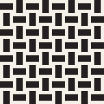 Crosshatch vector seamless geometric pattern. Crossed graphic rectangles back Stockillustratie