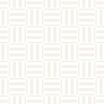 Crosshatch vector seamless geometric pattern. Crossed graphic rectangles back Illustrazione stock