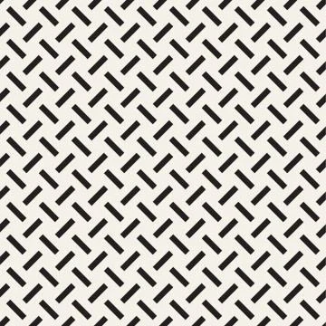 Crosshatch vector seamless geometric pattern. Crossed graphic rectangles back イラスト素材