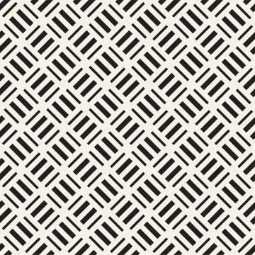 Crosshatch vector seamless geometric pattern. Crossed graphic rectangles back Stockillustratie