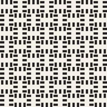 Crosshatch vector seamless geometric pattern. Crossed graphic rectangles back Stock Illustration