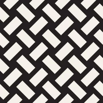 Crosshatch vector seamless geometric pattern. Crossed graphic rectangles back イラスト素材