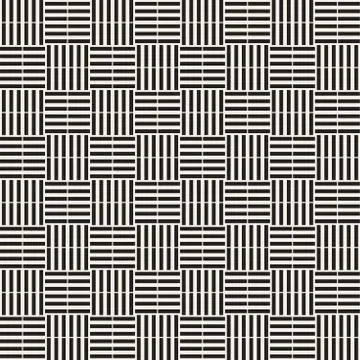 Crosshatch vector seamless geometric pattern. Crossed graphic rectangles back Stockillustratie
