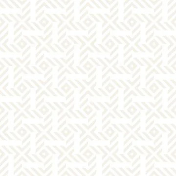 Crosshatch vector seamless geometric pattern. Crossed graphic rectangles back Stock Illustration