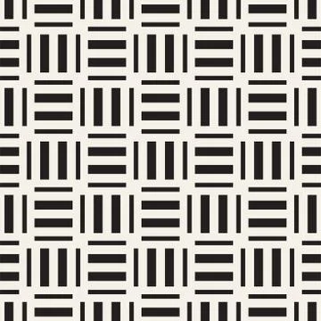 Crosshatch vector seamless geometric pattern. Crossed graphic rectangles back イラスト素材