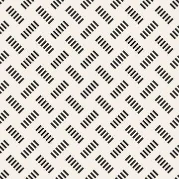 Crosshatch vector seamless geometric pattern. Crossed graphic rectangles back イラスト素材