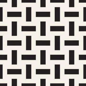 Crosshatch vector seamless geometric pattern. Crossed graphic rectangles back Stockillustratie