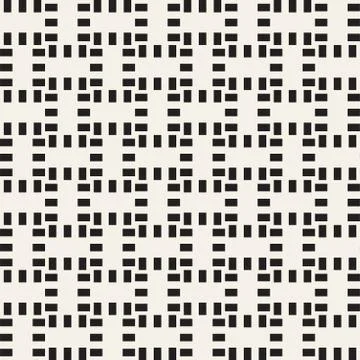 Crosshatch vector seamless geometric pattern. Crossed graphic rectangles back 库存插图