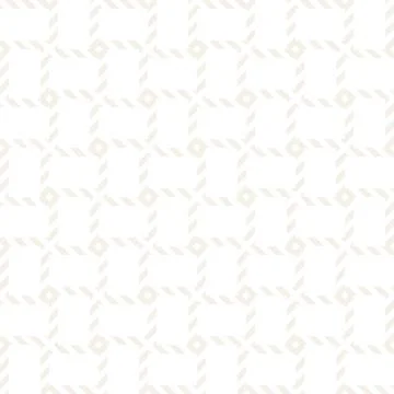 Crosshatch vector seamless geometric pattern. Crossed graphic rectangles back Illustrazione stock