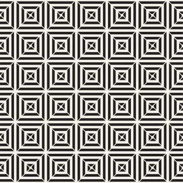 Crosshatch vector seamless geometric pattern. Crossed graphic rectangles back 스톡 일러스트