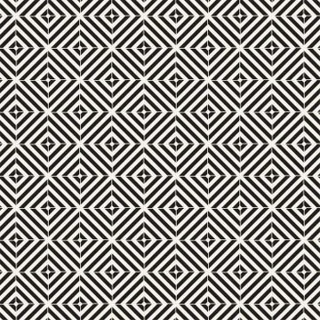 Crosshatch vector seamless geometric pattern. Crossed graphic rectangles back Stock Illustration