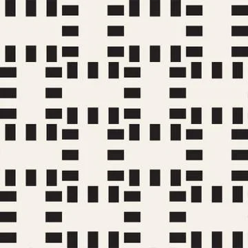 Crosshatch vector seamless geometric pattern. Crossed graphic rectangles back イラスト素材