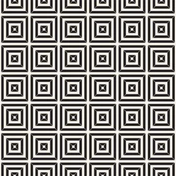 Crosshatch vector seamless geometric pattern. Crossed graphic rectangles back 스톡 일러스트