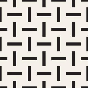 Crosshatch vector seamless geometric pattern. Crossed graphic rectangles back イラスト素材