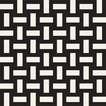 Crosshatch vector seamless geometric pattern. Crossed graphic rectangles back イラスト素材