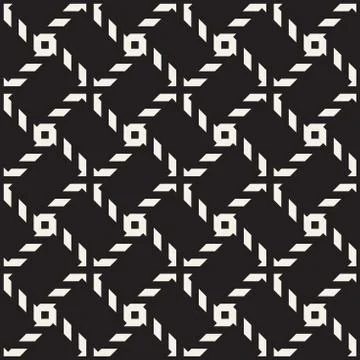 Crosshatch vector seamless geometric pattern. Crossed graphic rectangles back イラスト素材