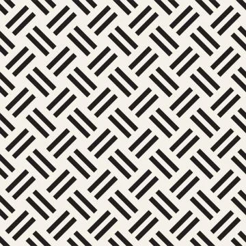 Crosshatch vector seamless geometric pattern. Crossed graphic rectangles back イラスト素材