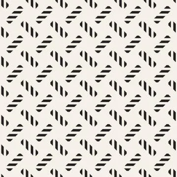 Crosshatch vector seamless geometric pattern. Crossed graphic rectangles back Stockillustratie