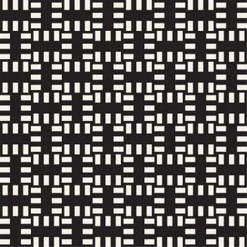 Crosshatch vector seamless geometric pattern. Crossed graphic rectangles back イラスト素材