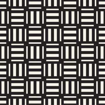 Crosshatch vector seamless geometric pattern. Crossed graphic rectangles back 库存插图