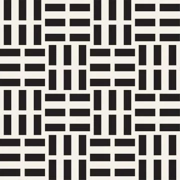 Crosshatch vector seamless geometric pattern. Crossed graphic rectangles back Stockillustratie