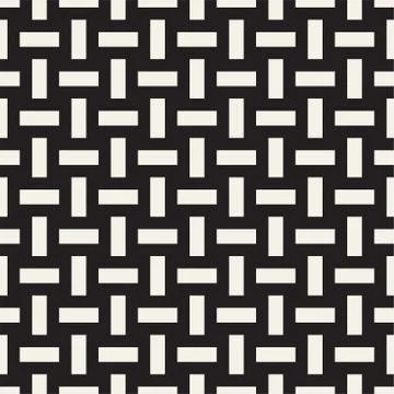 Crosshatch vector seamless geometric pattern. Crossed graphic rectangles back 스톡 일러스트