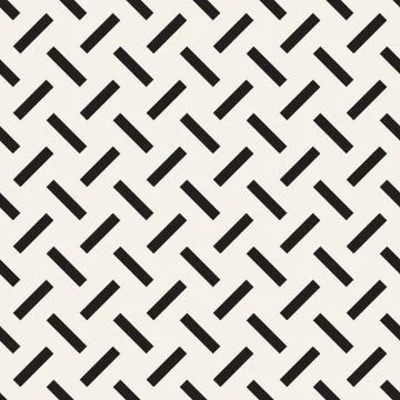 Crosshatch vector seamless geometric pattern. Crossed graphic rectangles back Illustrazione stock