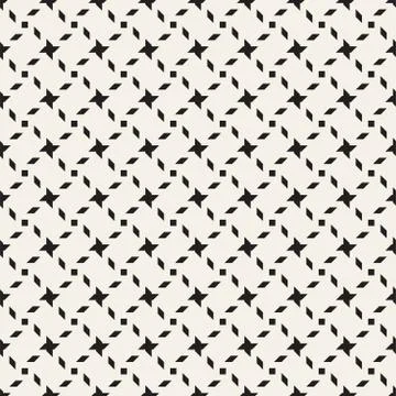 Crosshatch vector seamless geometric pattern. Crossed graphic rectangles back イラスト素材