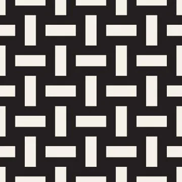 Crosshatch vector seamless geometric pattern. Crossed graphic rectangles back Stock Illustration