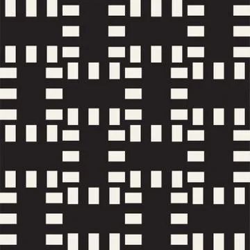 Crosshatch vector seamless geometric pattern. Crossed graphic rectangles back 库存插图