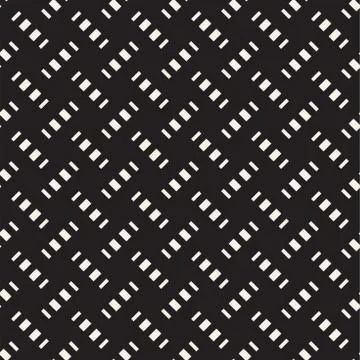 Crosshatch vector seamless geometric pattern. Crossed graphic rectangles back 스톡 일러스트
