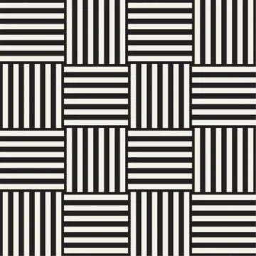 Crosshatch vector seamless geometric pattern. Crossed graphic rectangles back 库存插图