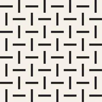 Crosshatch vector seamless geometric pattern. Crossed graphic rectangles back イラスト素材