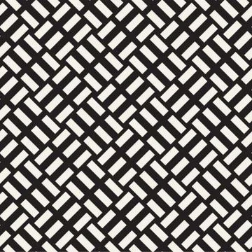 Crosshatch vector seamless geometric pattern. Crossed graphic rectangles back イラスト素材