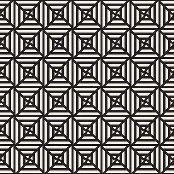Crosshatch vector seamless geometric pattern. Crossed graphic rectangles back 库存插图