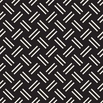 Crosshatch vector seamless geometric pattern. Crossed graphic rectangles back イラスト素材