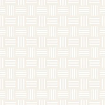 Crosshatch vector seamless geometric pattern. Crossed graphic rectangles back Illustrazione stock