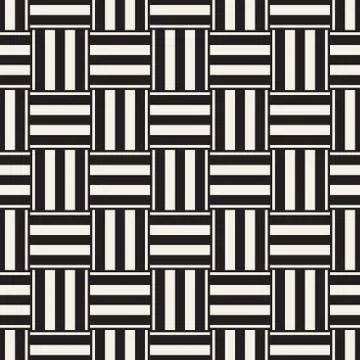Crosshatch vector seamless geometric pattern. Crossed graphic rectangles back イラスト素材