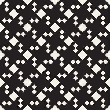 Crosshatch vector seamless geometric pattern. Crossed graphic rectangles back イラスト素材
