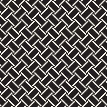 Crosshatch vector seamless geometric pattern. Crossed graphic rectangles back 库存插图