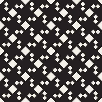 Crosshatch vector seamless geometric pattern. Crossed graphic rectangles back Stockillustratie