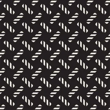 Crosshatch vector seamless geometric pattern. Crossed graphic rectangles back イラスト素材