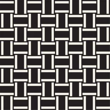 Crosshatch vector seamless geometric pattern. Crossed graphic rectangles back イラスト素材