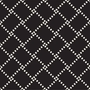 Crosshatch vector seamless geometric pattern. Crossed graphic rectangles back Stockillustratie