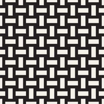 Crosshatch vector seamless geometric pattern. Crossed graphic rectangles back Stockillustratie